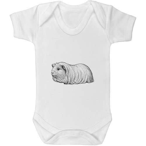 Long haired guinea - 'long, baby