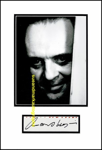 Anthony hopkins signed - anthony,