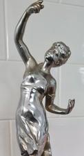 Chrome Art Deco Figure Of A