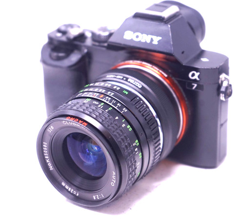 Sony mount adapted - adapted, f2.8