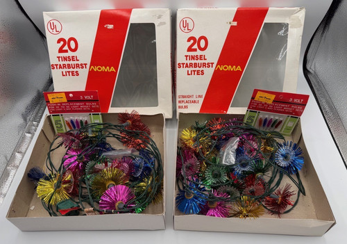 Boxes vintage noma tinsel - 2,
