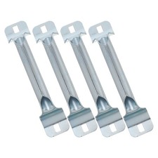  4pcs Garage Door Handles: Metal Garage Door Handle Pulls - Zinc Alloy Lifter