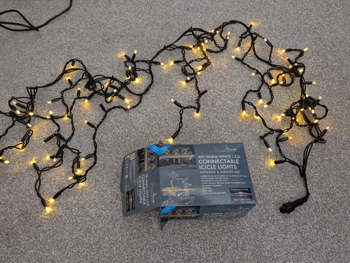 100 warm white led - 100,