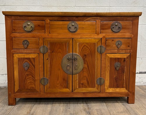 Vintage qing style chinese elm - style,