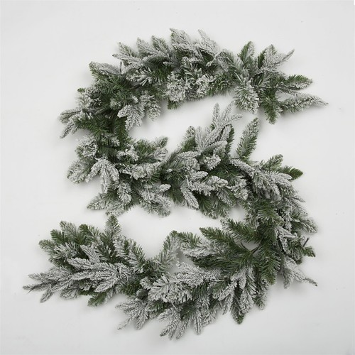 Pre lit christmas garland - lit,