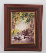 Vintage Ceramic Tile Art