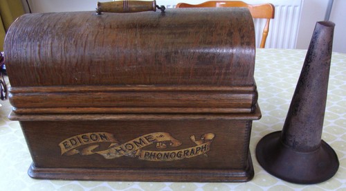 Antique edison home cylinder - antique,