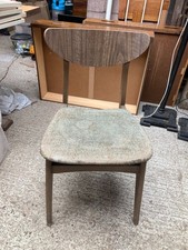 Formica Wood Dining Chair Mid