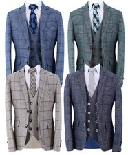 Boys Check Suit Slim Fit Page