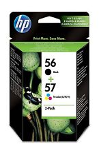 Original HP 56 57 Black &