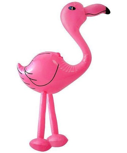Inflatable pink flamingo - inflatable,