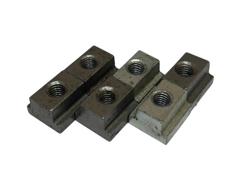 Silver tee nuts for - for, 3/8