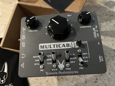 TSAKALIS - MULTICAB 4 - CAB SIMULATOR & PREAMP - MULTICAB4 PEDAL - BOXED