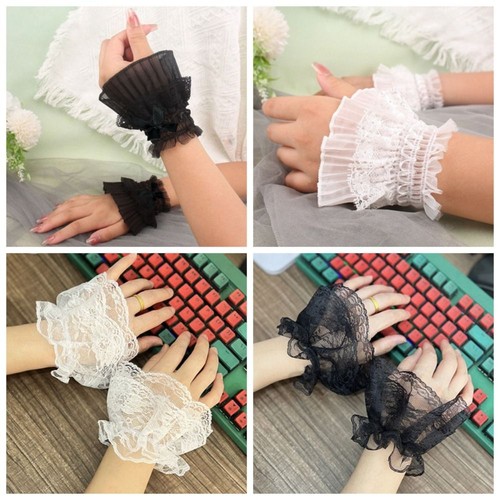 Victorian lace ruffled - victorian, wrist