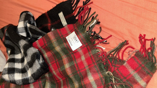 Burberry and johnstons - burberry,