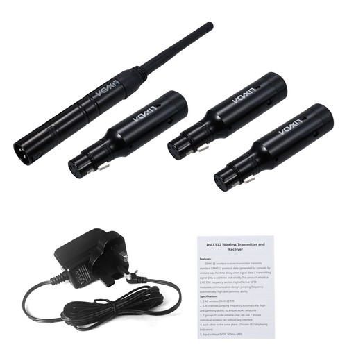 Lixada dmx512 wireless - lixada,