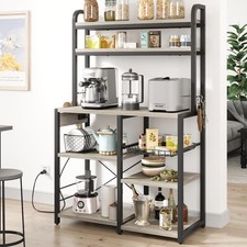Large Bakers Rack Kitchen
