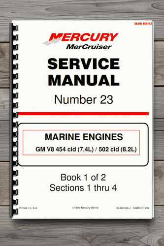454 502 cid marine - v8,