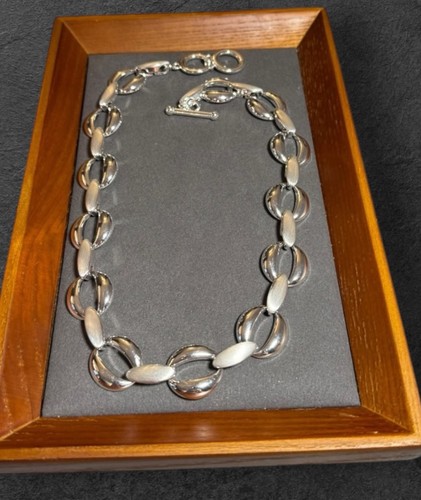 Chunky link necklace - necklace, &