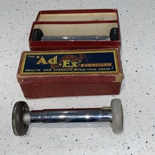 Vintage Rare ADEX Exercisers DUMBBELL ??? FITNESS, WEIGHT LIFTING prop Antique 