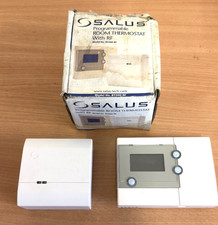 Salus RT500RF Digital Wireless Programmable Room Thermostat & Receiver Used