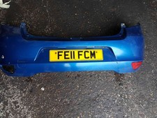 Renault Clio MK3 2009-2012 Rear Bumper Blue Terna Facelift