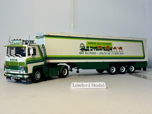 Tekno scania 141 - box, trailer