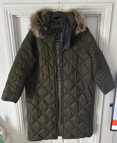 Barbour moseley coat green - barbour, uk