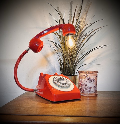Upcycled retro style red - upcycled,
