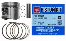 Piston kit to fit Honda CG125 & Brazil (1977-2000), standard 56.50mm bore size