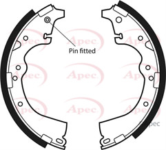 Apec shu425 brake shoe set - shu425,