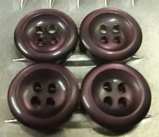 Military Dress Buttons Purple