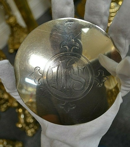 Nice antique sterling silver - +,
