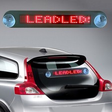12V LED Car Rear Window Sign