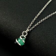 Valorant Sage Healing Orb Pendants Necklaces for Women Men Inspired Silver Plate