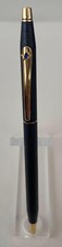 Masonic Black & Gold Plate Pen