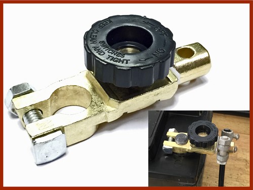 Heavy duty battery disconnect - heavy,