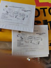 LOTUS ELISE S3 MANUALS PARTS