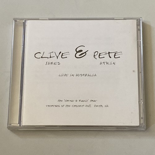 Clive james and pete - clive,