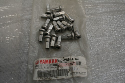 Rear wheel spoke nipple - rear,