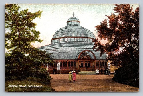 Postcard liverpool sefton - -,