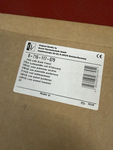 Brand new worcester bosch - worcester,