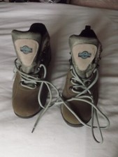 WOMENS NORTHWEST TERRITORY GREEN/GREY HIKING BOOTS SIZE UK8 - BNWOT