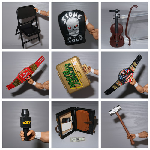 Wwe aew wrestling figure - wwe,