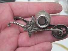 Antique Early Dutch Silver Wheelbarrow Hallmarked 1832 Amsterdam - Georgian