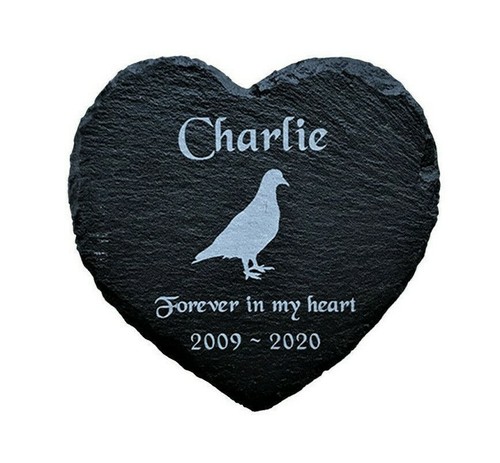 Personalised engraved heart - personalised,