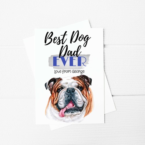 Best dog dad - dog,