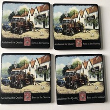 Set Of Four Coasters - Albion