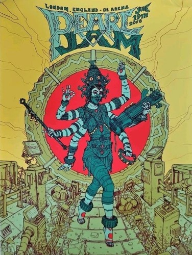 Pearl jam concert poster for - jam,