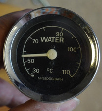 Speedograph Water Temp Gauge